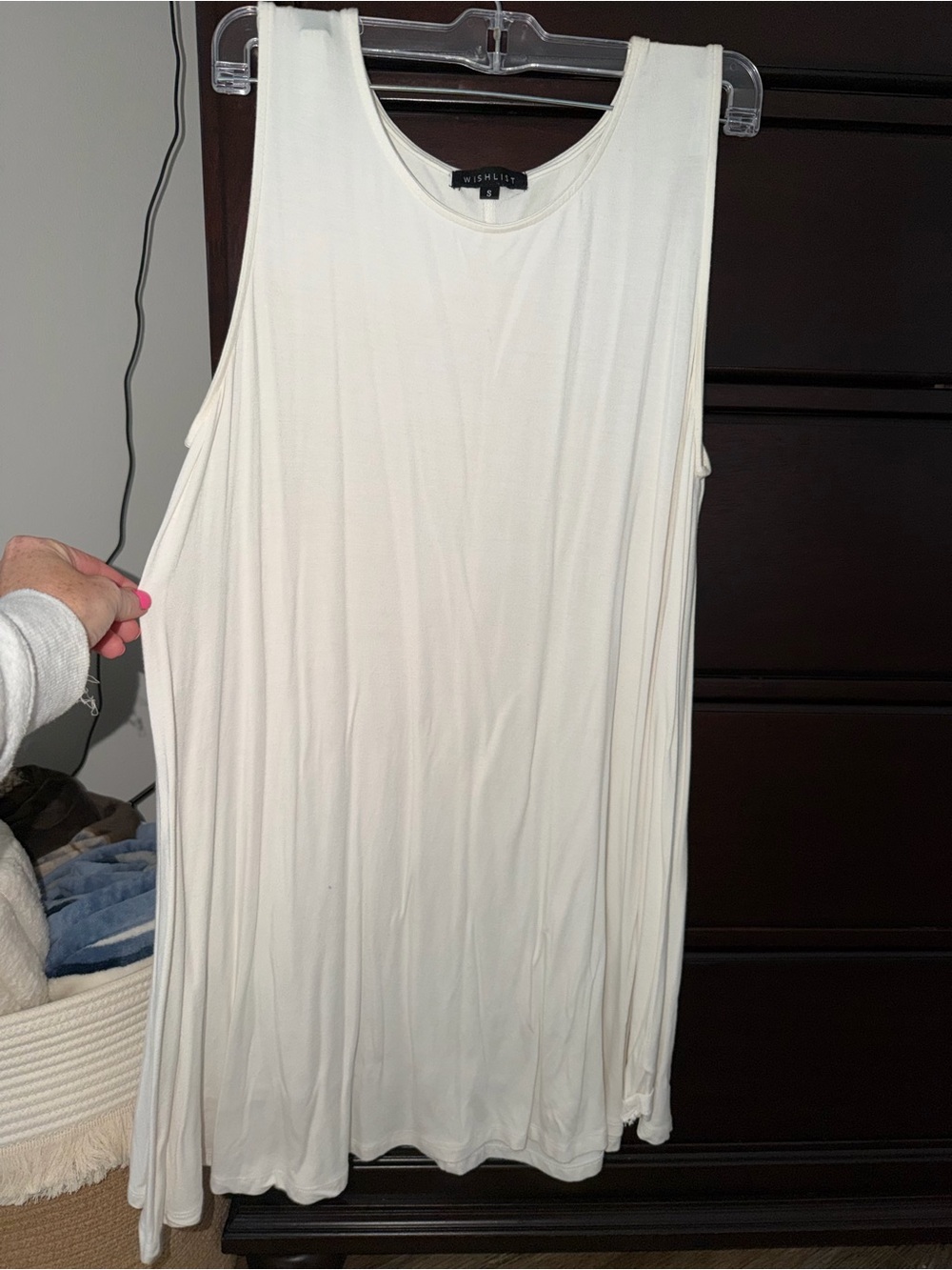 Wishlist White tank dress❤️ Size small